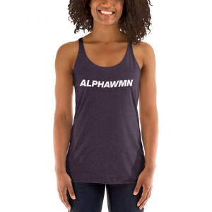 Jeanne AlphaWmn Racerback Tank